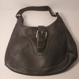 Michael Kors Black Pebbled Leather Purse
